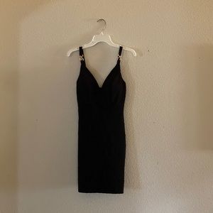 Black formal dress